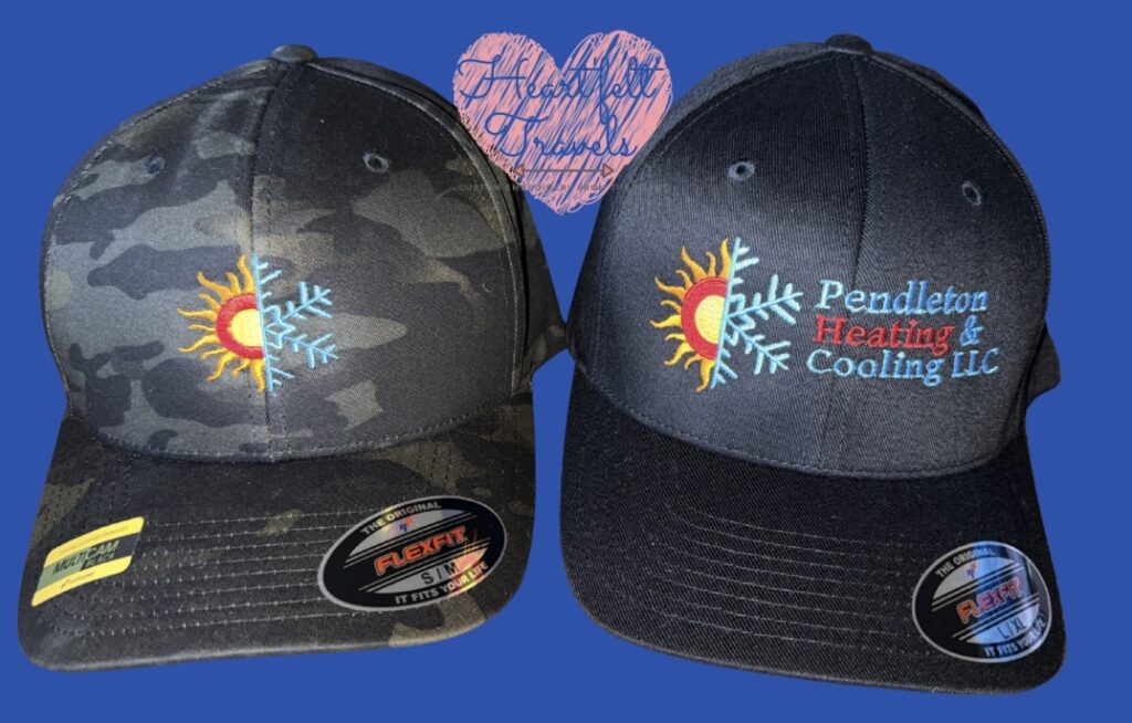 Custom embroidery by Heart'felt' Travels